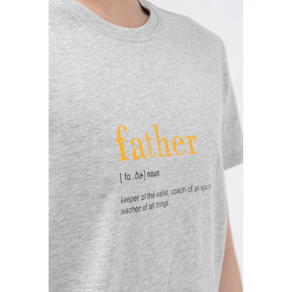 Áo thun Nam YODY in Father thấm hút thoáng mát co dãn TSM4055 | BigBuy360 - bigbuy360.vn