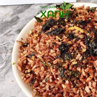 [Không Gia Vị] 250Gr Gạo Lứt Sấy Rong Biển / Cốm Gạo Lứt & Gạo Lứt Rang - Thực Dưỡng Xanh