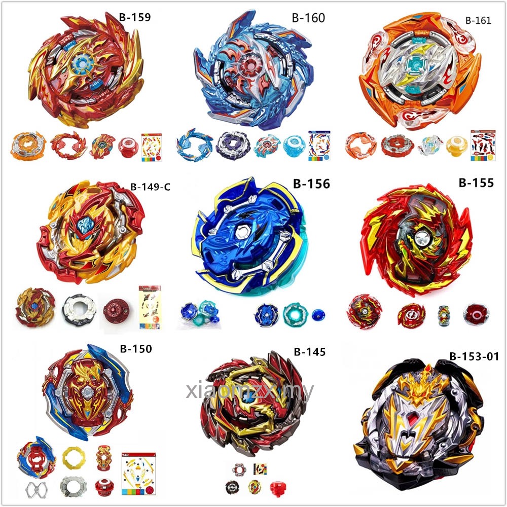 Beyblade Con Quay Đồ Chơi Burst B-159 Super Hyperbolos B-150 160 King Helios.Zn B-156 Spriggan Gt B-155 Master Diabolos B-150 Union Achilles-145 Dx B-153