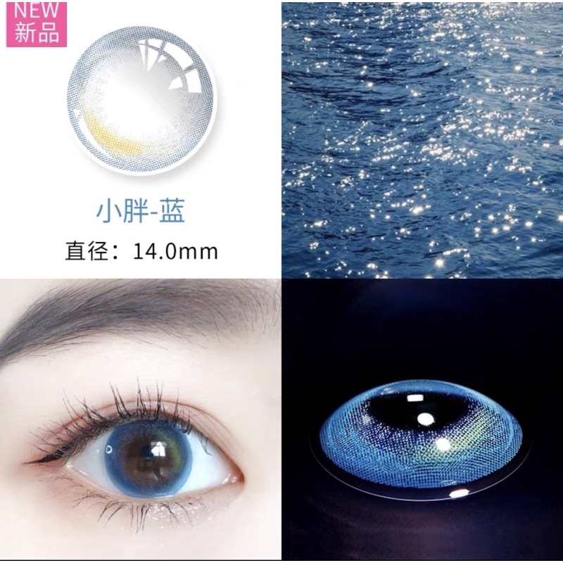 Lens cận 2.75 độ Kính áp tròng các mẫu Hàn,Thái