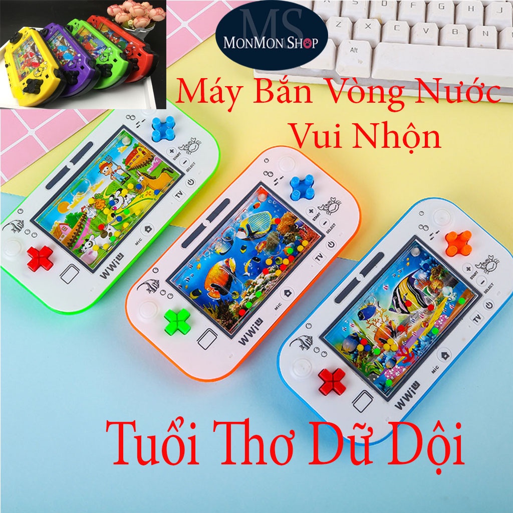 (Đồ Chơi Trẻ Em) Máy Bắn Vòng Nước Vui Nhộn hình dạng PSP dành cho bé giải trí thỏa đam mê
