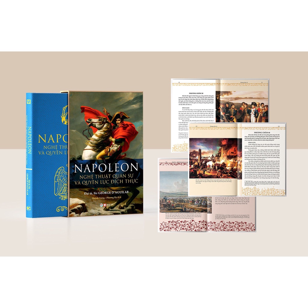 Sách - DELUXE BOOKS - NAPOLEON - Nghệ Thuật Quân Sự Và Quyền Lực Đích Thực Sách Khám Phá Sách Người Nổi Tiếng
