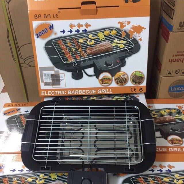 Bếp Nướng Điện Không Khói 2000W Electric BBQ Grill