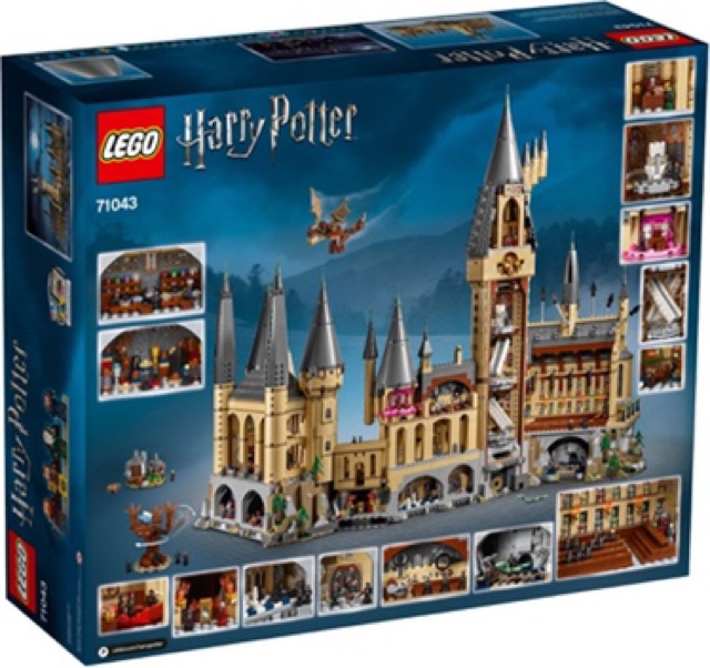 Lego 71043 Hogwarts Castle Lâu đài Hogwarts trong Harry Potter Cậu bé phù thuỷ chính hãng như hình