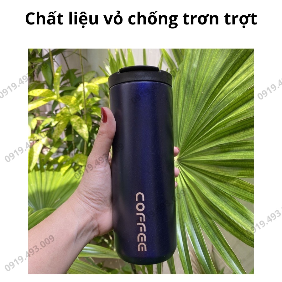 Bình giữ nhiệt, Ly giữ nhiệt Cao Cấp inox 304 Dung Tích 510ml