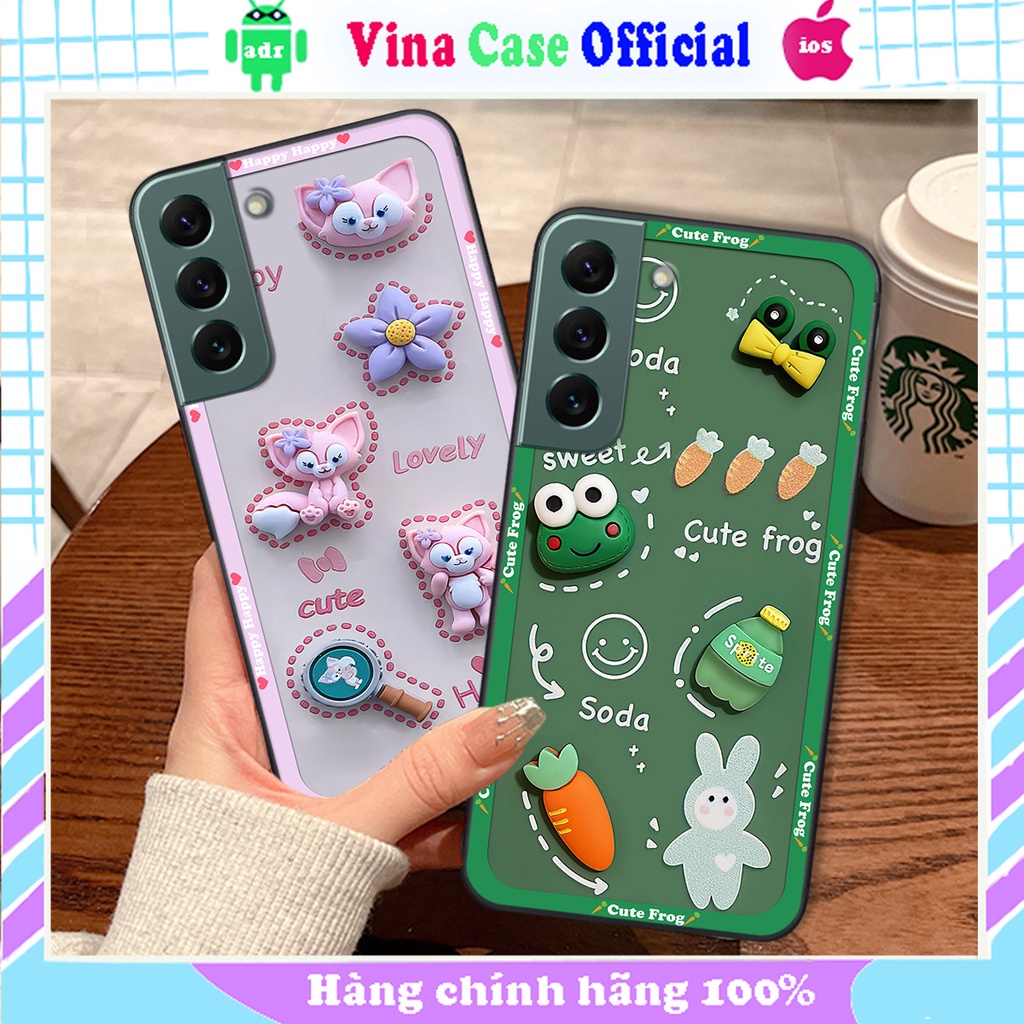 Ốp Samsung S22 / S22 Plus / S22 Ultra / S22+ in hình hoạt hình cute, dễ thương , đáng yêu
