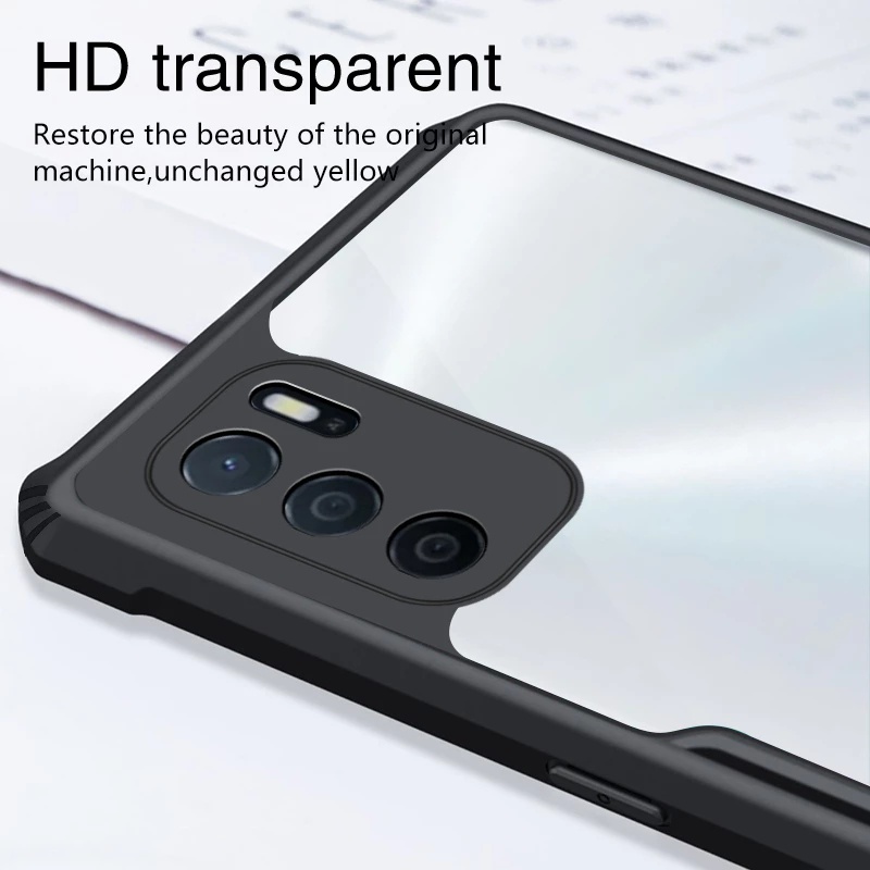 Ốp Điện Thoại Túi Khí Mềm Chống Sốc Màu Trong Suốt Cho OPPO A16 A16S A16E A16K A15 A15S A5S A12 A12E A3S F9