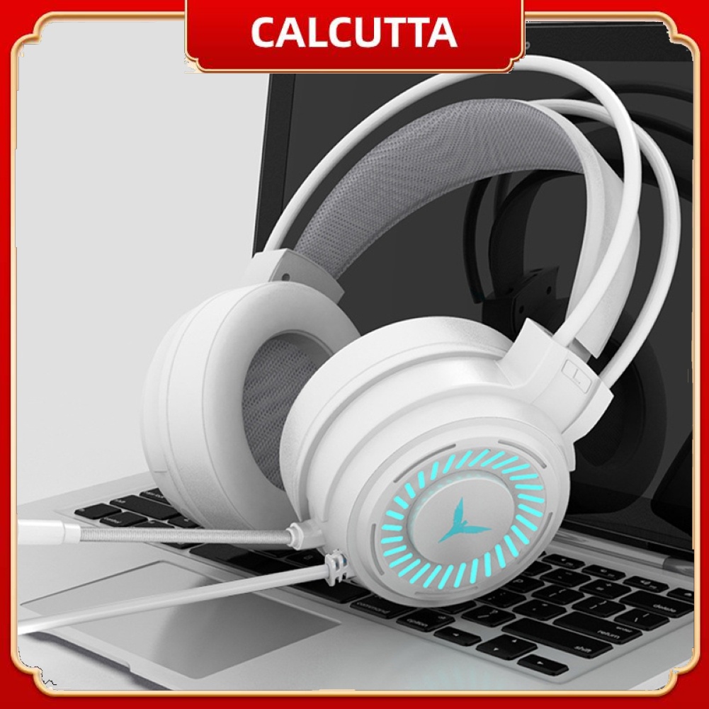 Tai Nghe Trùm Đầu Calcutta G58 Chơi Game Có Đèn Led Và Mic Cho Pc / Laptop