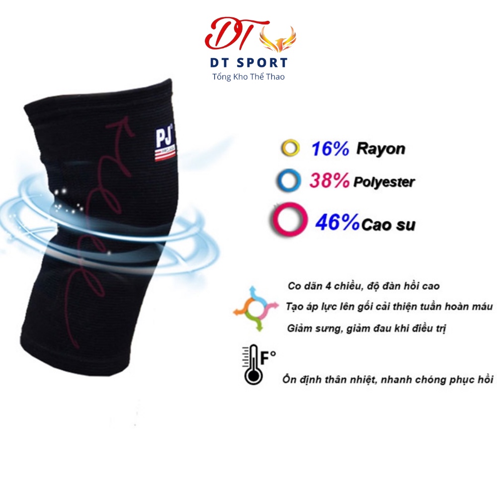 Bó gối thể thao PJ, bảo vệ khớp gối chống chấn thương ⚡Free Ship⚡ phù hợp với tất cả các môn thể thao