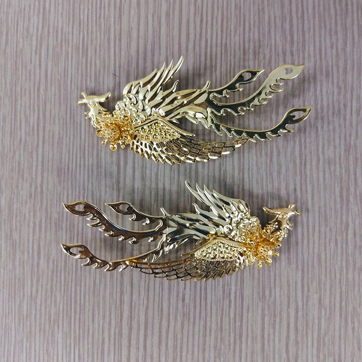 Bộ 2 kẹp tóc phượng hoàng cổ trang - XIMA1805