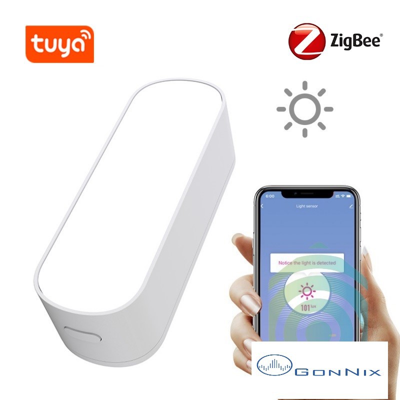 Cảm biến ánh sáng zigbee Tuya