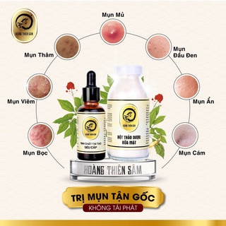 Combo Tinh Chất Hoàng Thiên Sâm và bột thảo dươc - lỗi sp bao bì (không có vỏ)