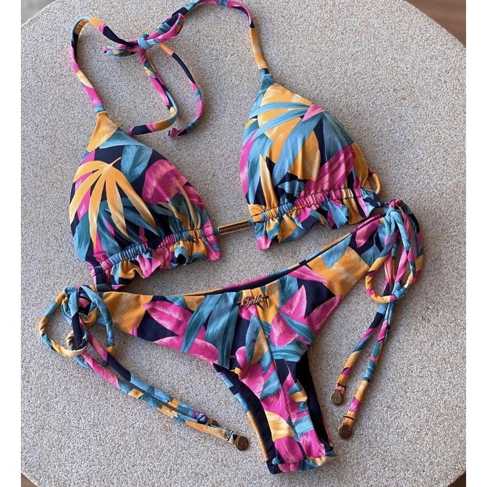 DUNEA Bikini Tua Rua In Họa Tiết Cổ Điển Y0725