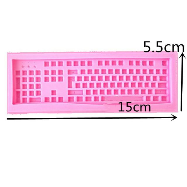 Khuôn silicon 4D Bàn phím