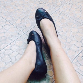 Giày búp bê nữ- Da bò thật 100%