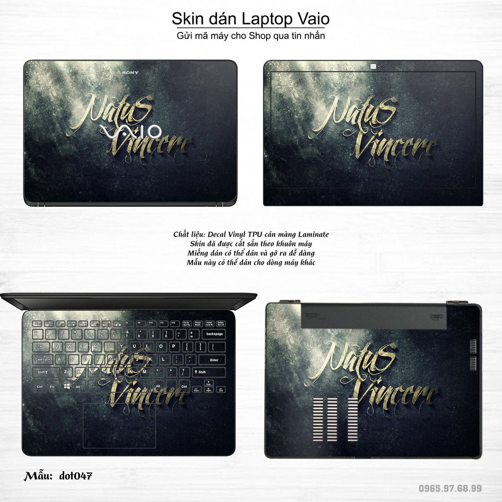 Skin dán Laptop Sony Vaio in hình Dota 2 _nhiều mẫu 8 (inbox mã máy cho Shop)