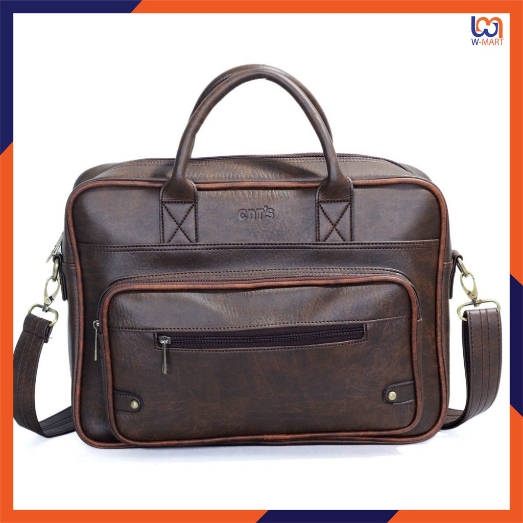 Cặp văn phòng CNT HQ12 cao cấp Nâu wmart