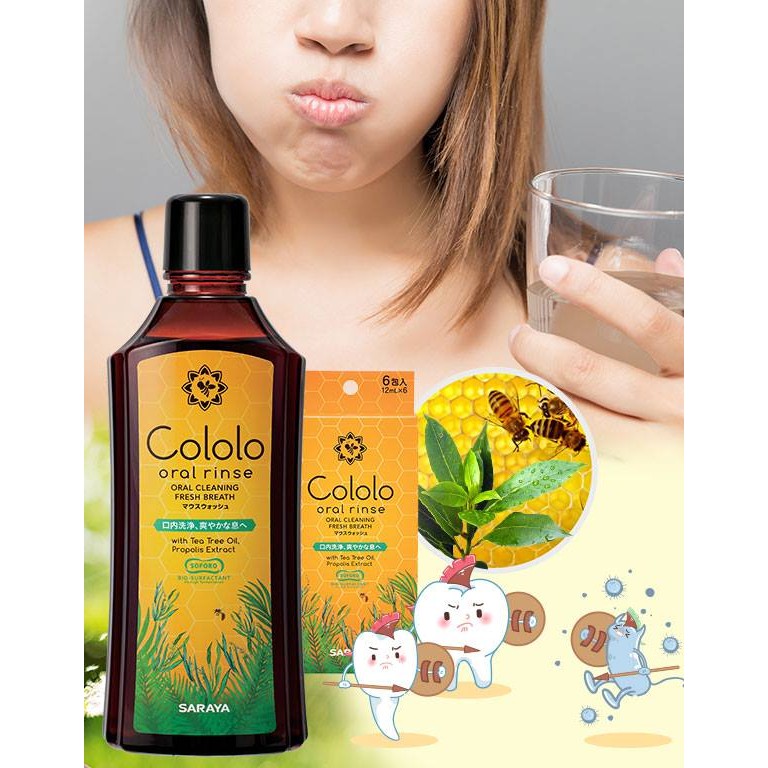 Nước súc miệng Nhật Bản Cololo