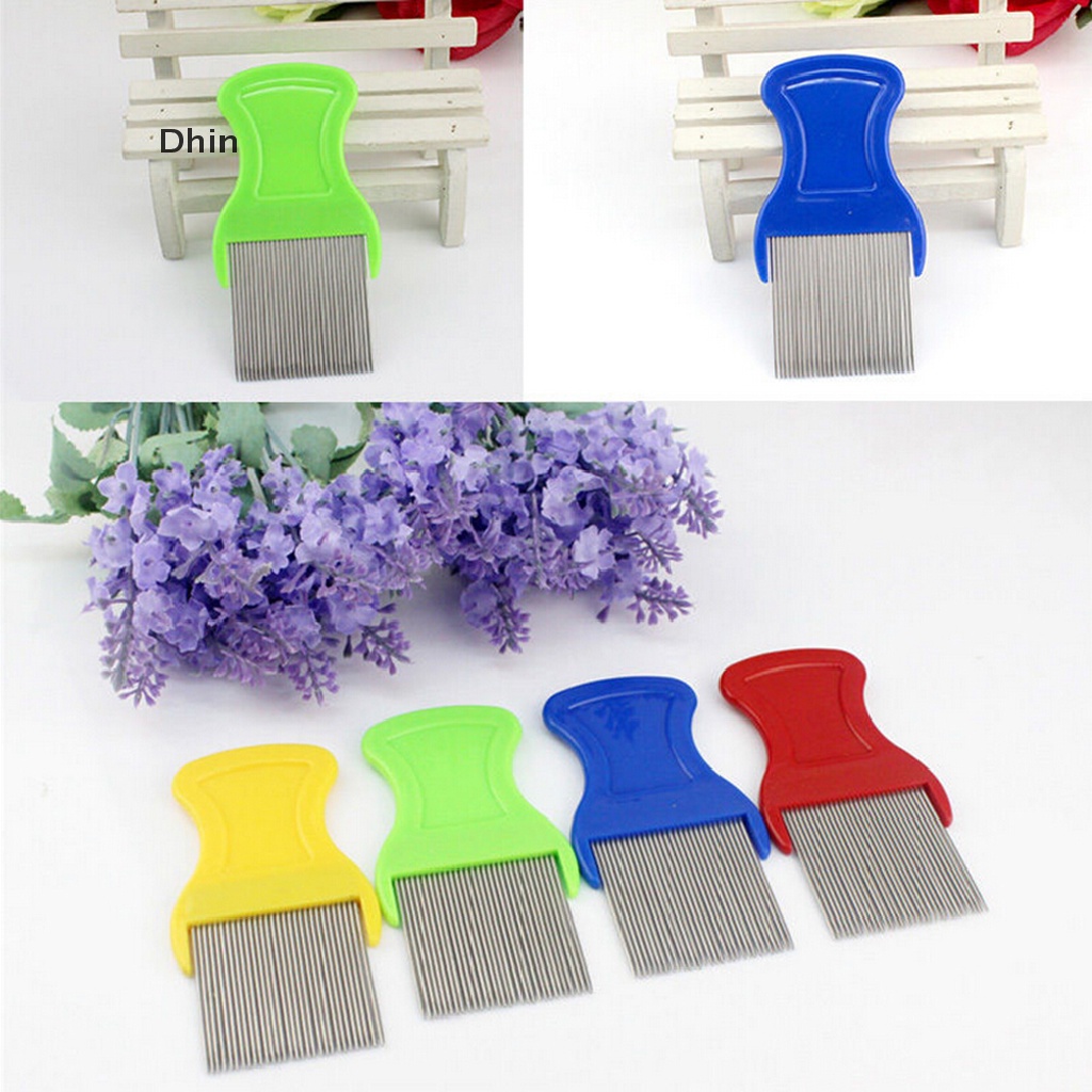 Lược Chải Tóc Anoplura Flea Flea Bằng Thép Không Gỉ Cho Trẻ Em