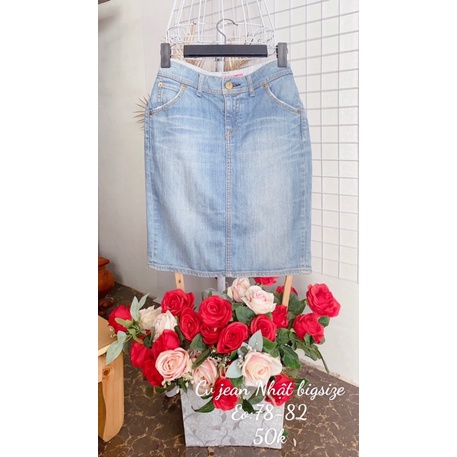 Chân váy Jean bigsize