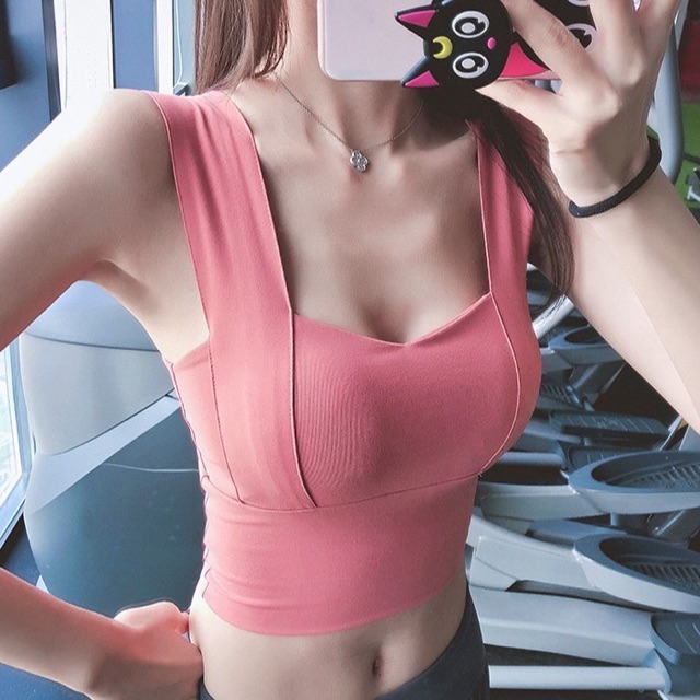 [Mã 11FASHIONSALE1 giảm 10K đơn 50K] Áo lót nữ yoga gym bra su trơn sexy gợi cảm ms123 | BigBuy360 - bigbuy360.vn