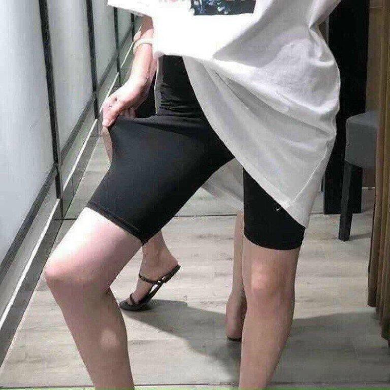 Quần legging lửng nâng mông co dãn 4 chiều loại 1 cao cấp,Phối Đồ Đa Phong Cách