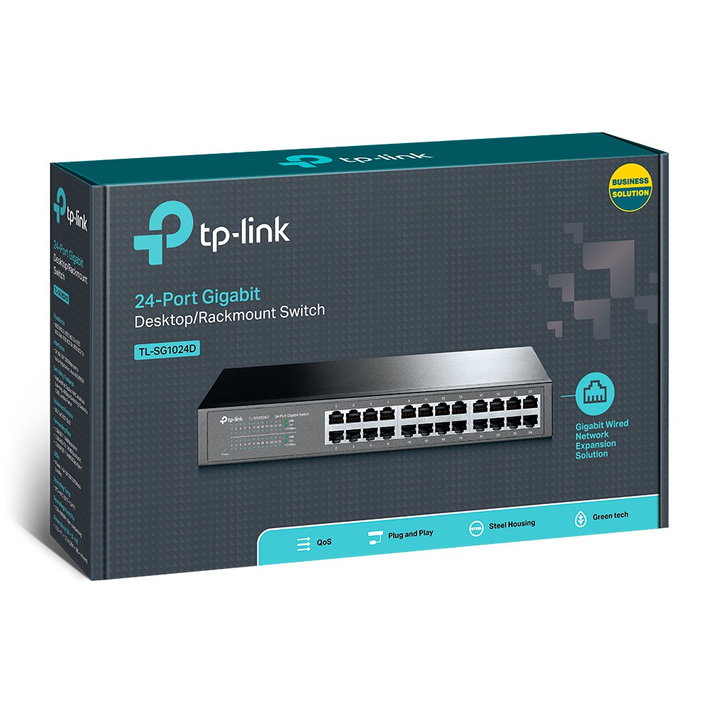 Bộ chia cổng TP-Link TL SG1024D 24-Port Gigabit