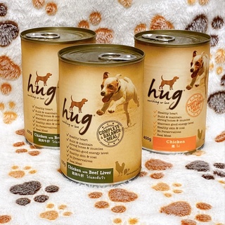Lon 400g pate hug thức ăn cho chó