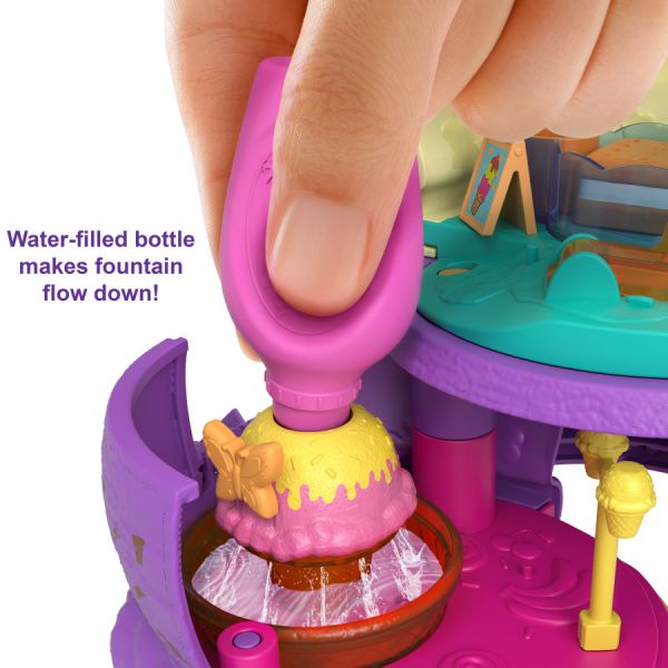 Đồ chơi POLLY POCKET - Polly Pocket Kem Ốc Quế mã HBF15/HBF14