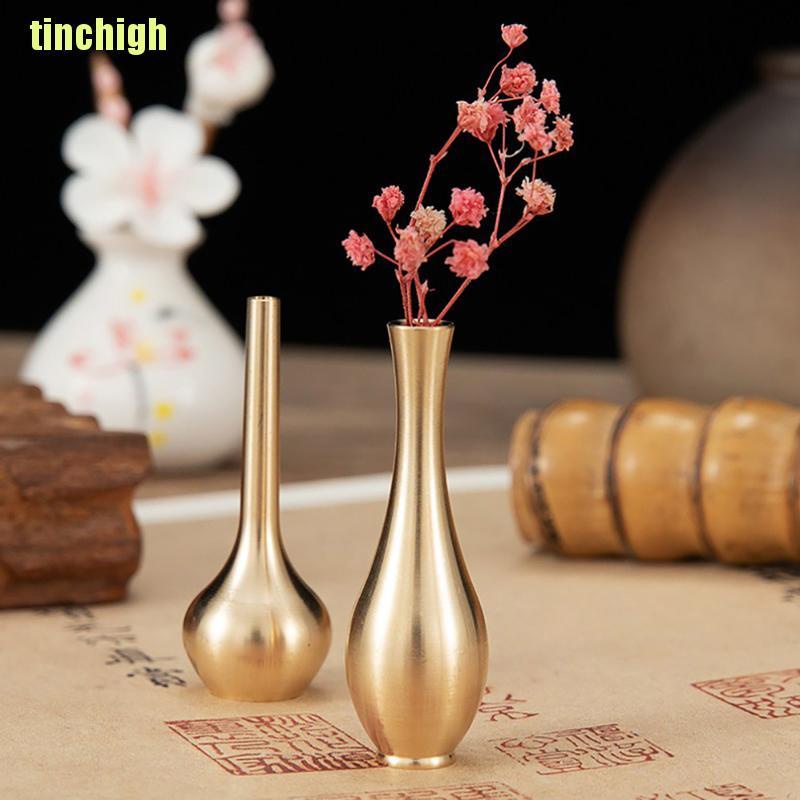 Bình Hoa Mini Màu Vàng Độc Đáo Trang Trí Phòng Khách