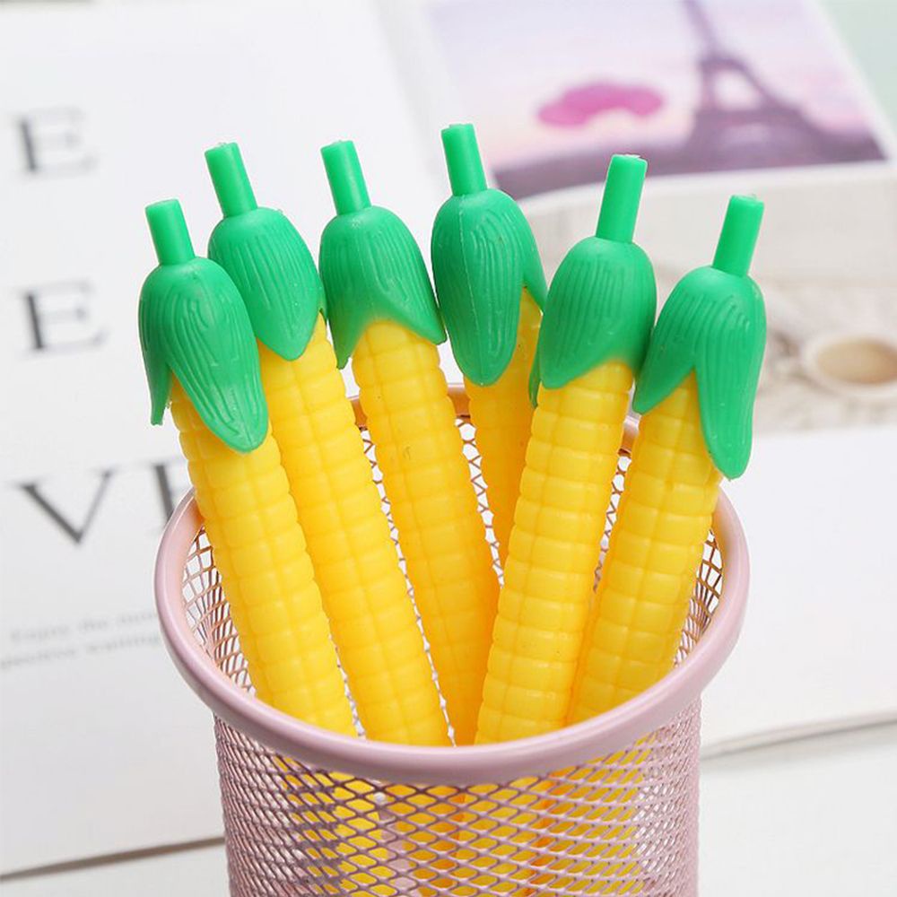 Bút chì bấm ngòi 0.5/0.7mm hình cà rốt / trái bắp / xương rồng xinh xắn