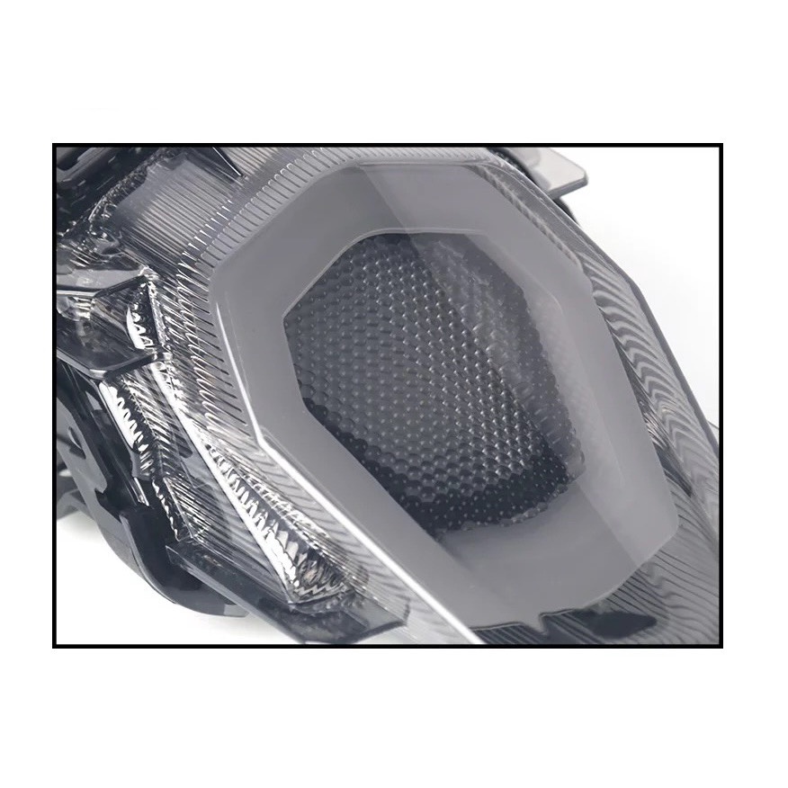 Đèn hậu audi Ex155 tích hợp xinhan - stop exciter 155 Y16zr y16 mx king sniperr 160 - của shark power do Seido phân phối