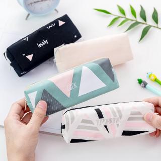 Bóp Viết Vải Canvas Họa Tiết Xinh Xắn