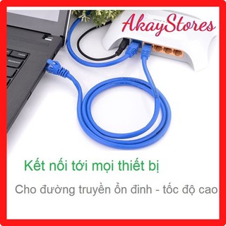 DÂY CÁP MẠNG CAT5E bấm sẵn 2 đầu 10m 20m 30m 40m 50m - CHÍNH HÃNG0 Akaystores