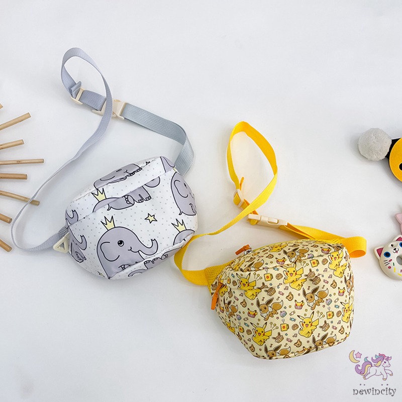 Túi Đeo Chéo Họa Tiết Hoạt Hình Phong Cách Hàn Quốc Cho Bé