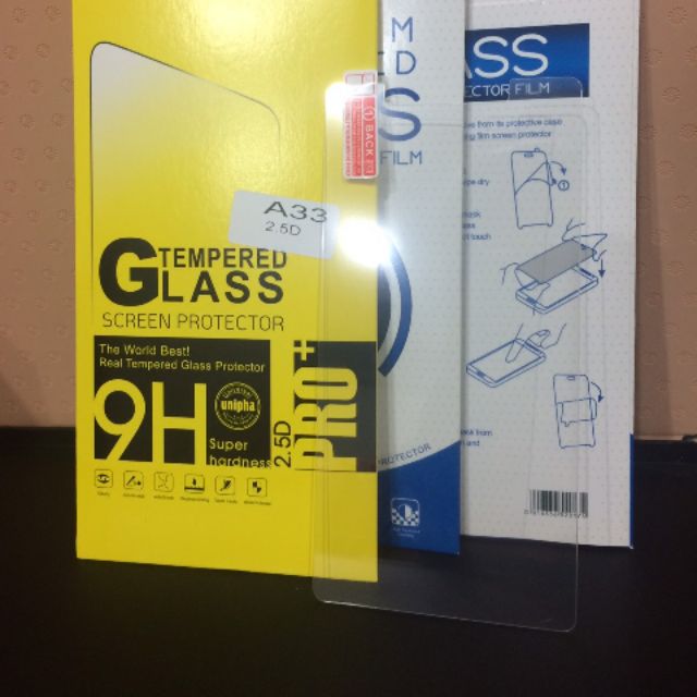 Combo 3 Kính Cường Lực + 1 Ốp Dẻo Silicon Cao Cấp Cho Oppo Neo7 A33