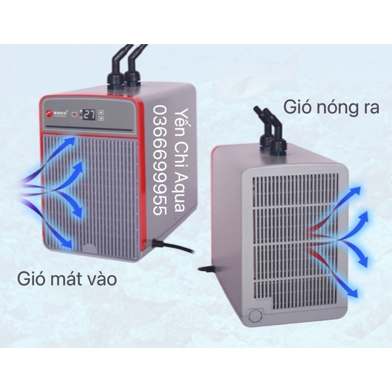 Máy làm mát nước cho hồ cá Chiller AL-SF102 Bản nâng cấp của AL Z1, mẫu mới nhất 2022