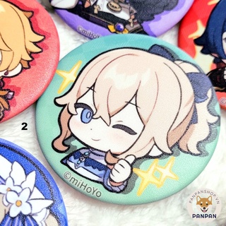 Huy Hiệu Genshin Impact Chibi 2 (6CM)