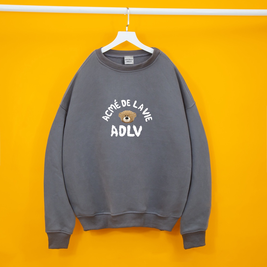 Áo Nỉ SWEATER ADLV GẤU Hogoto shop , áo nỉ bông sweater unisex nam nữ form rộng oversize chất liệu Cotton | BigBuy360 - bigbuy360.vn