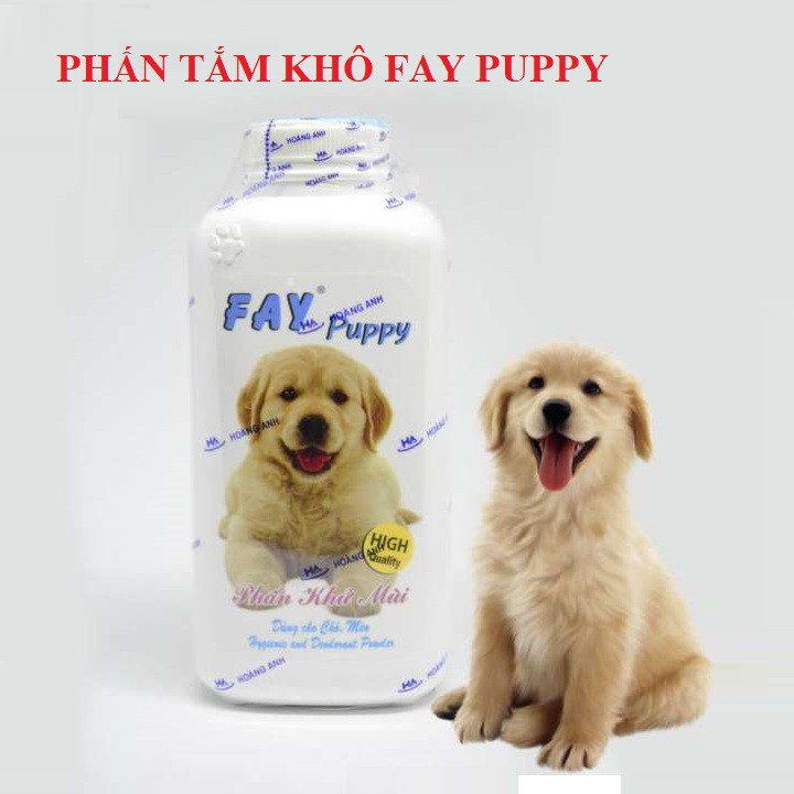 Phấn Thơm Khử Mùi Cho Chó Fay Puppy - 120g