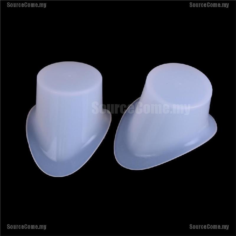 (hàng Mới Về) Bộ 2 Cốc Silicone Dùng Khi Tắm Tiện Dụng