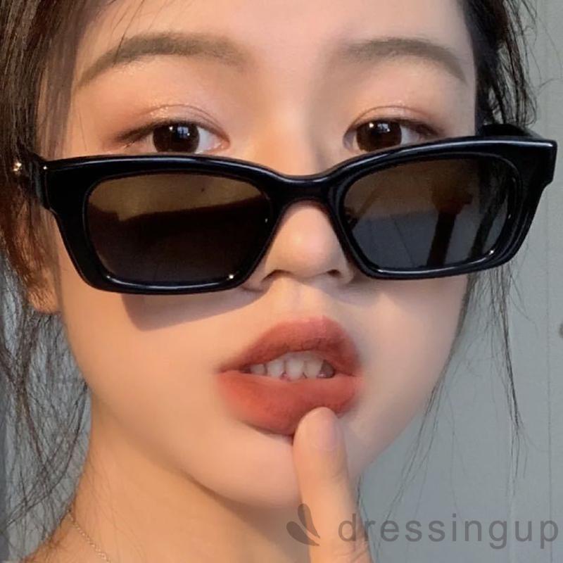 DRESSINGUP-Kính mát chống tia UV nhiều màu sắc thiết kế đơn giản