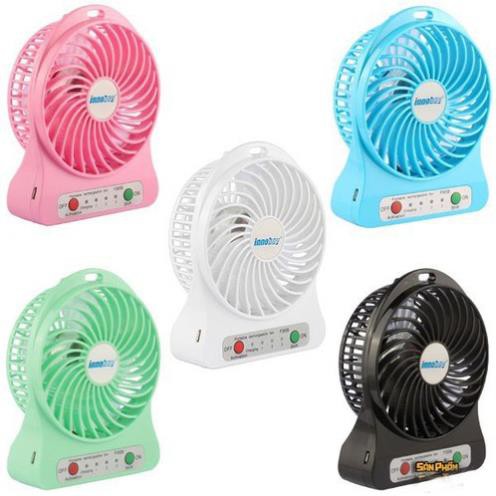 ️Bảo Hành 3 Tháng️ Quạt Mini Sạc Tích Điện Để Bàn Cầm Tay 3 Chế Độ Đèn, Siêu Mát, Siêu Tiện Dụng Cho Mùa Hè 2021