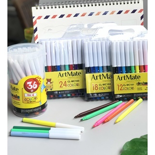 Bút dạ màu Classmate -Thân thiện môi trường 12/18/24/40 màu WC101/WC102/WC103/WC104 vpp Diệp Lạc
