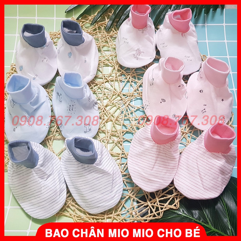 [MIO] Bao Chân Cho Bé Sơ Sinh, Bao Chân MioMio Sơ Sinh Chất Cotton - Mio Việt Nam - BTT00134