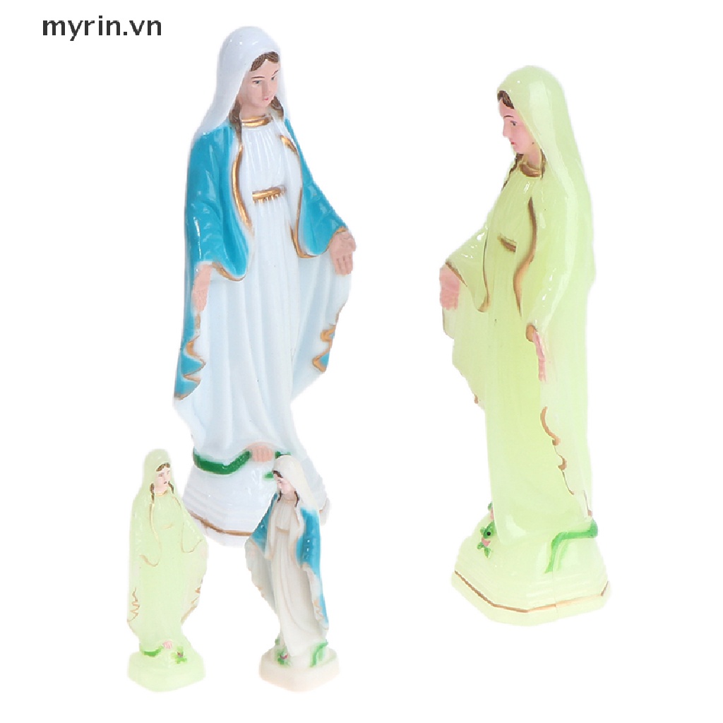 Mô Hình Tượng Công Giáo Mary Đức Mẹ Handmade Trang Trí Nhà Cửa