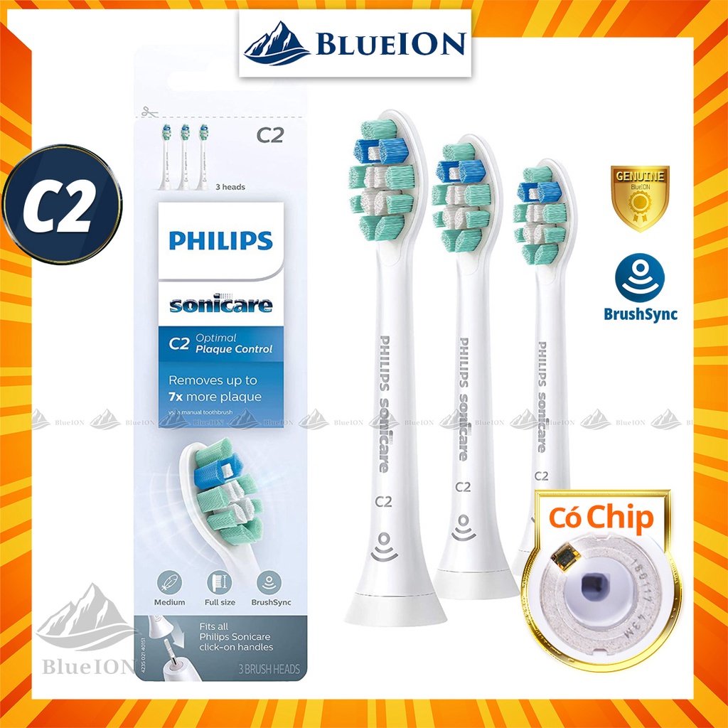 Đầu bàn chải điện Philips Sonicare C2 Optimal Plaque Control