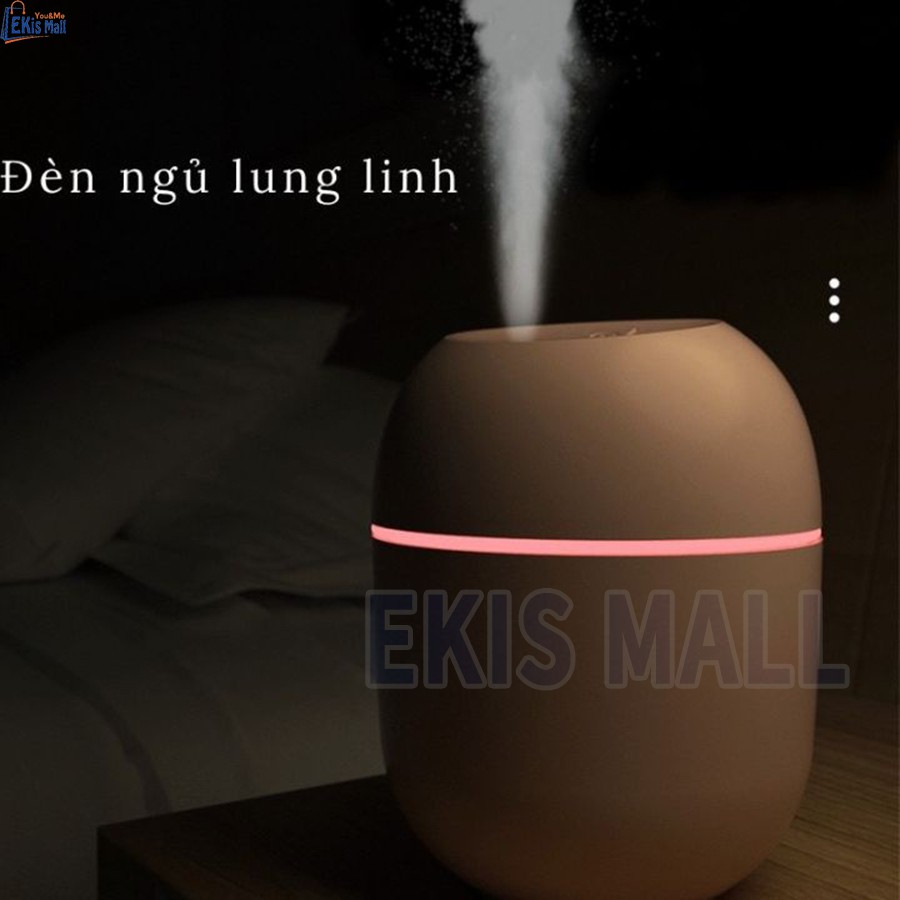 Máy phun sương giữ ẩm mini để bàn Ekis Mall có bảo hành