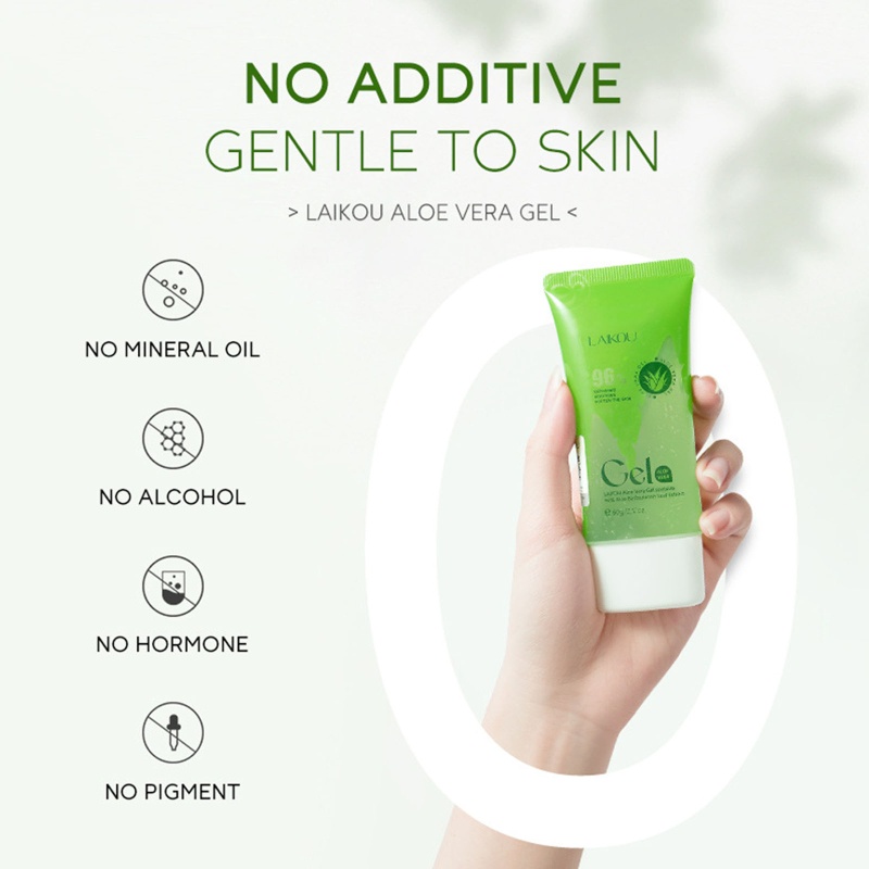 Gel Lô Hội Hữu Cơ Nguyên Chất Trị Cháy Nắng Và Giảm Gàu 2 12 Oz YOUYO