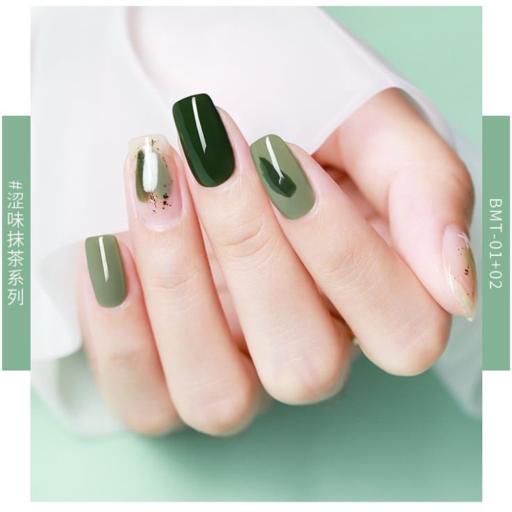 Sơn Gel AS vỏ đen Mã BMT ( Cam Kết Chính Hãng - làm khô sơn gel bằng máy hơ uvled )